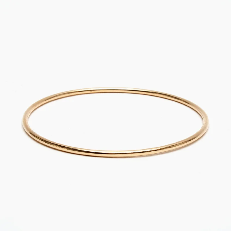 Fused-band bracelet-Classic Thin Bangle