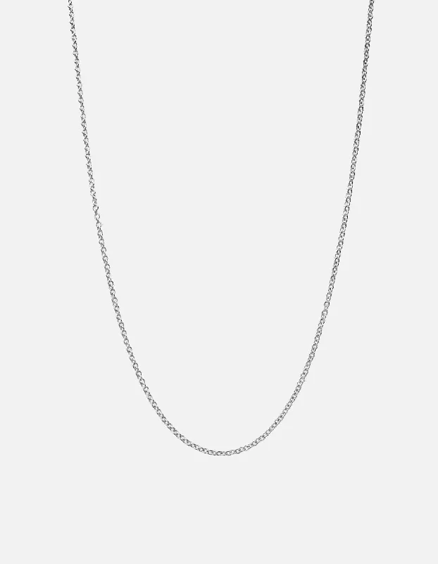 Light weave necklace-Amit Chain Necklace, Sterling Silver