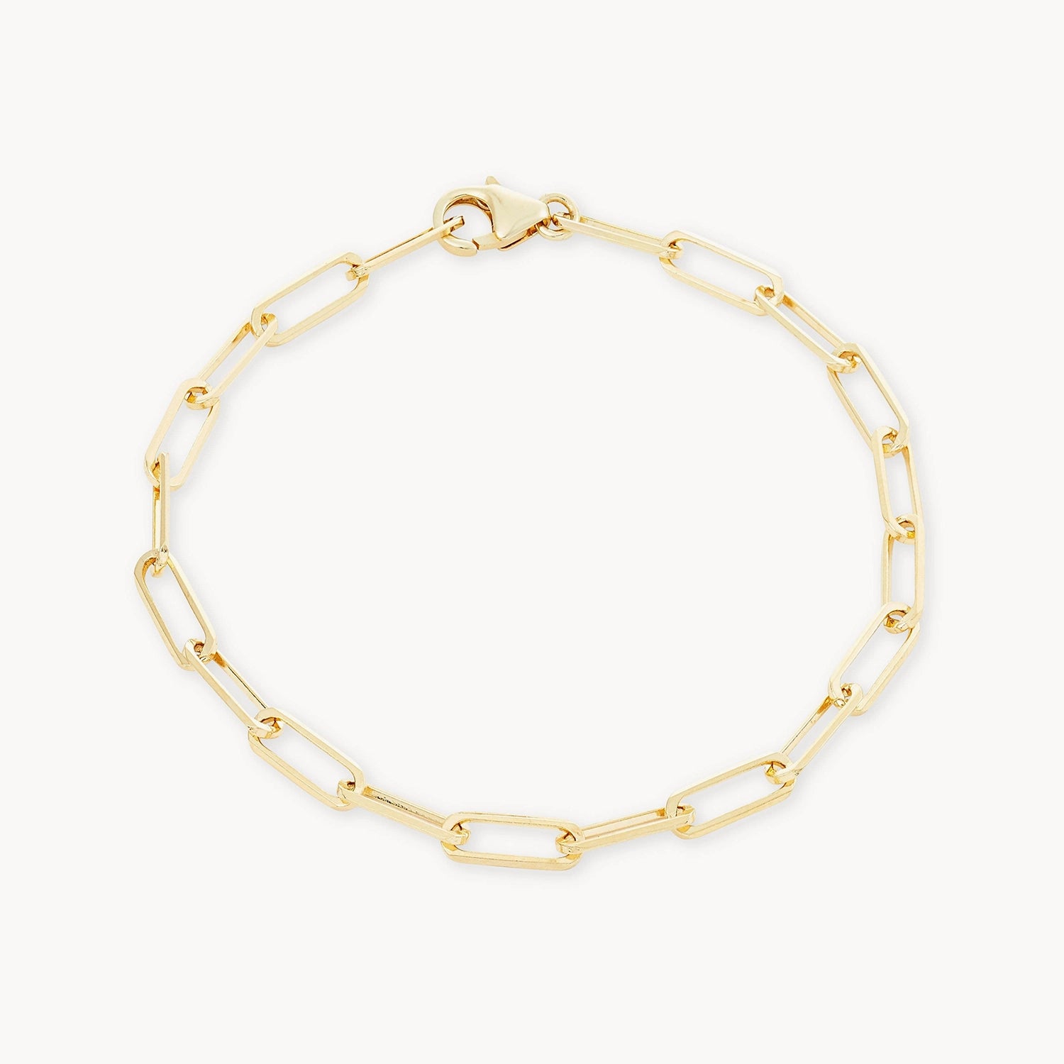 Lush gold bracelet-Boldly inseparable bracelet- 14k yellow gold