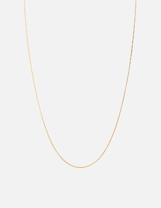 Flexible stone necklace-Lynx Chain Necklace, Gold Vermeil