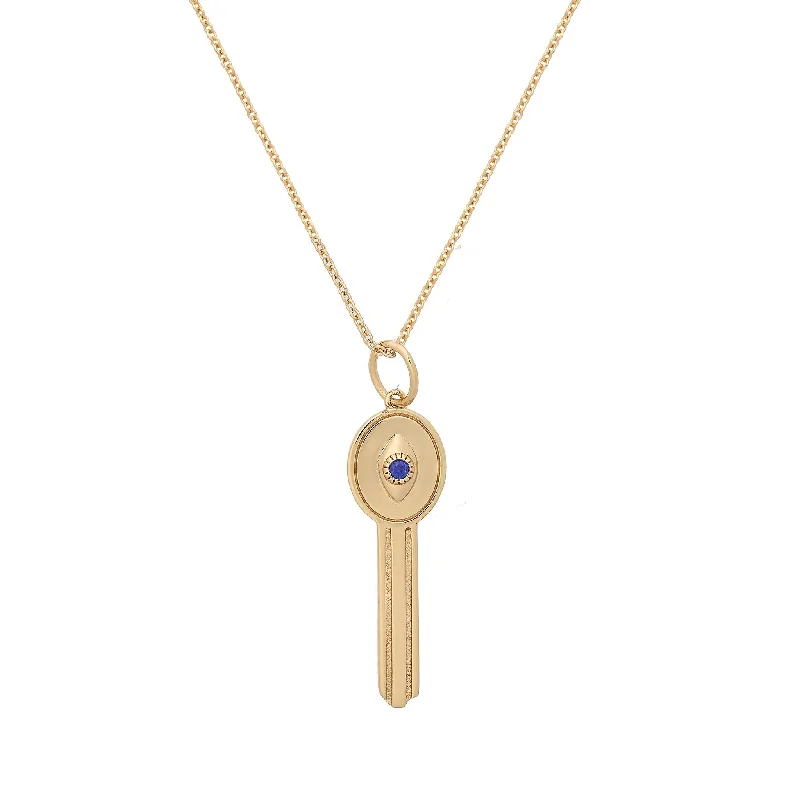 Fused-link necklace-Key to Protection Necklace