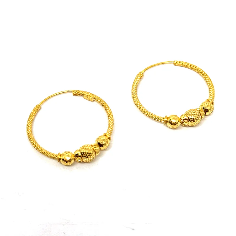 Prism crystal earrings-22K Gold Wali Earrings