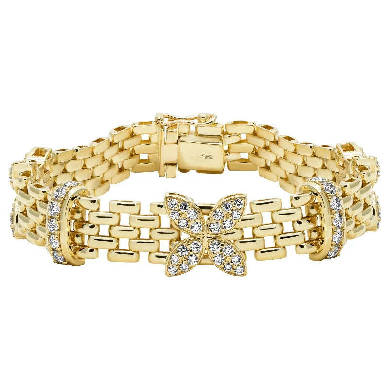 trendy brooch-Bracelet - Diamond