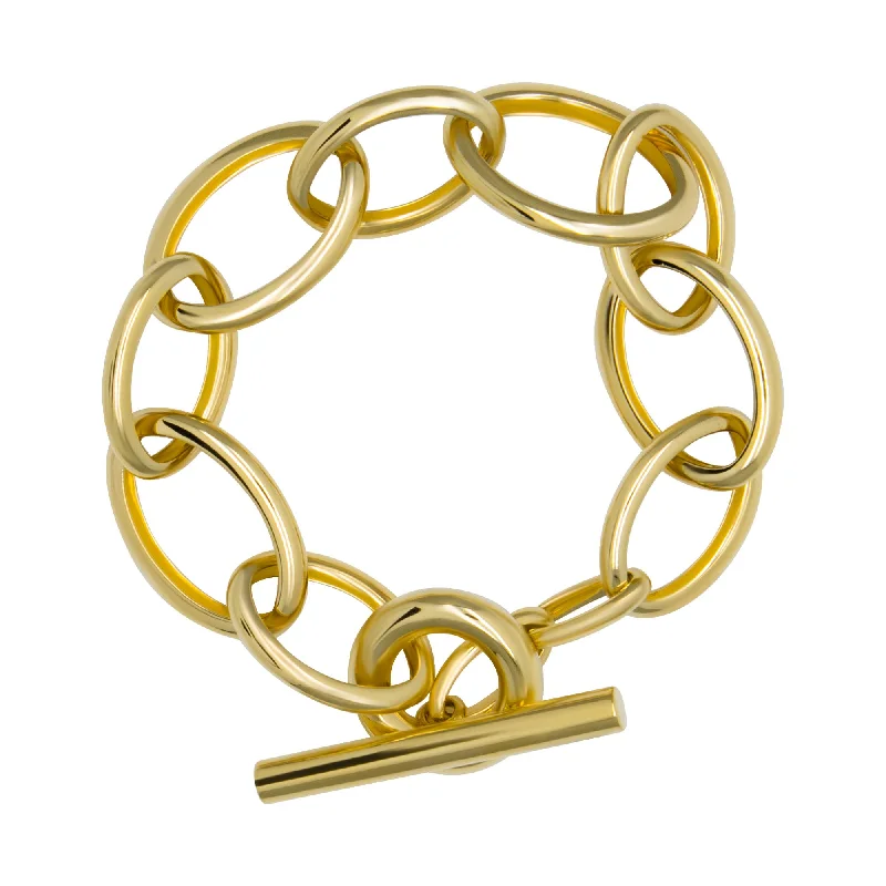 fashion brooch-Bracelet - Gold